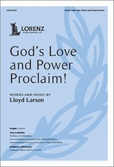 God's Love and Power Proclaim! SATB choral sheet music cover